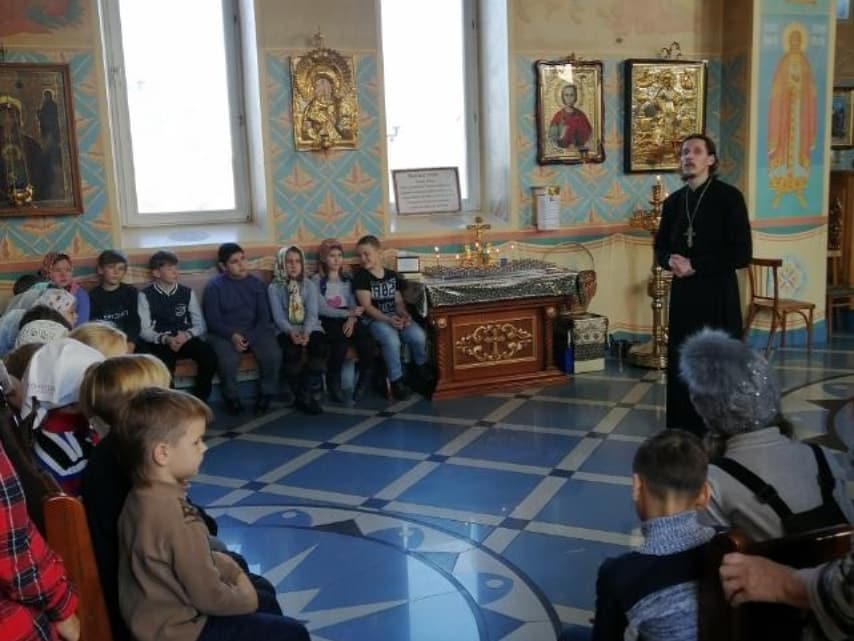 Открытый урок для учащихся Детской воскресной школы